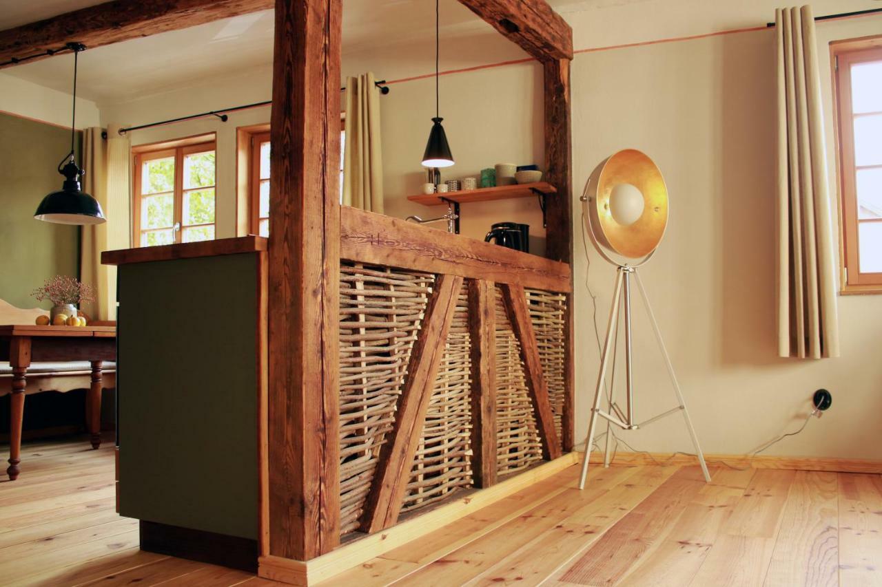 Ferienhaus -Kaisereinsde - Traditionelles Lehmbauhaus Parken Gratis Quedlinburg Exterior foto